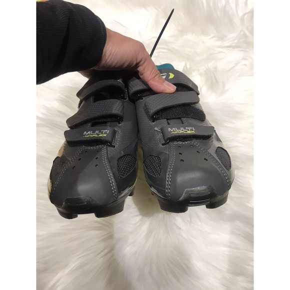 Louis Garneau Multi Airflex HRS-80 Cycling Shoes  Black Teal Mens 7.5 wm 9 EU40 main image 8
